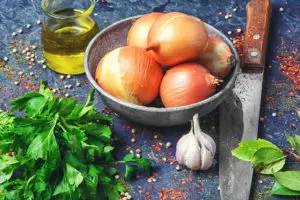 Infused Extra Virgin Olive Oil | <b>Onion Fresh</b> | 1 Gallon / 3.8 Liters