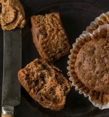 Apple Balsamic and Carrot Muffins Recipe