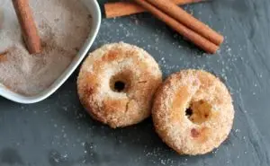 Baked Cinnamon Strawberry Balsamic Donuts Recipe