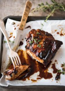 Blood Orange Balsamic Roast Chicken Recipe
