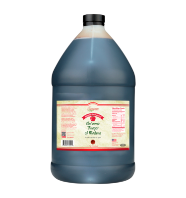 Balsamic Vinegar | Flavor Infused | <b>Apple</b> | 1 Gallon / 3.8 Liter