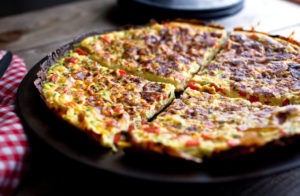 Bell Pepper Garlic Olive Oil Frittata Recipe