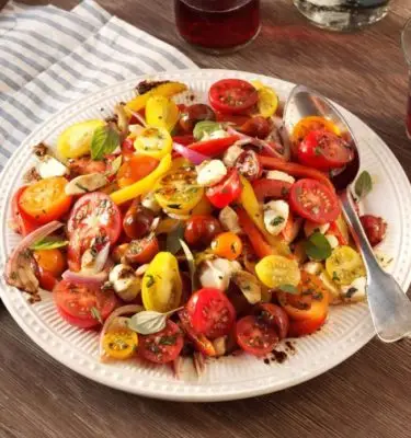 Bell Pepper Salad with Fig Balsamic Recipe