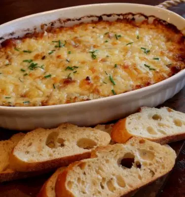 Caramelized Onion Dip with Garlic Olive Oil Recipe