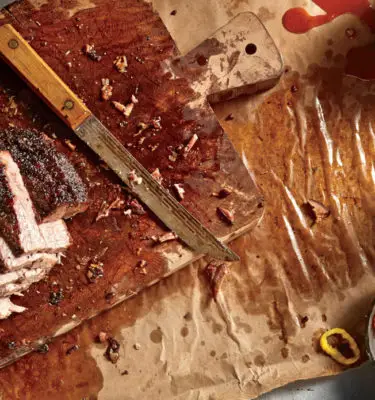 Cowboy Brisket with Espresso Balsamic  Recipe