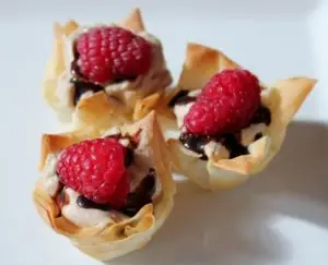 Creamy Cups with Raspberry Balsamic Recipe