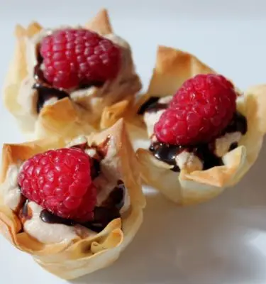 Creamy Cups with Raspberry Balsamic Recipe