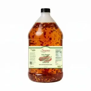 Organic Red Pepper Flake Extra Virgin Olive Oil - 1 Gallon Jug