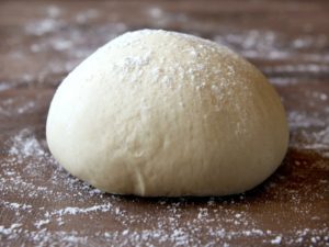 Easy Home Made Pizza Dough with Garlic Infused Olive Oil Recipe