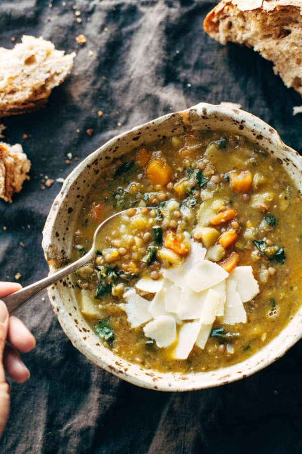 Easy Rice and Vegetables Italian Soup Recipe