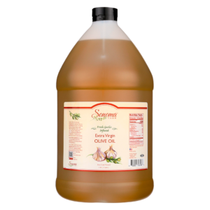 Infused Extra Virgin Olive Oil | <b>Garlic</b> | 1 Gallon / 3.8 Liter
