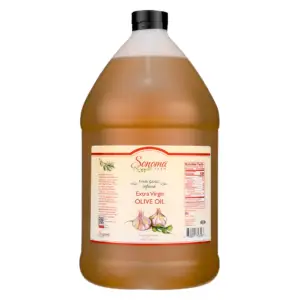 Infused Extra Virgin Olive Oil | <b>Garlic</b> | 1 Gallon / 3.8 Liter