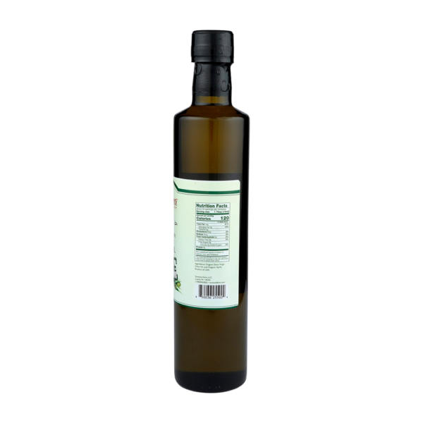 Infused Extra Virgin Olive Oil | <b>Organic Garlic</b> | 500ml / 16.9oz