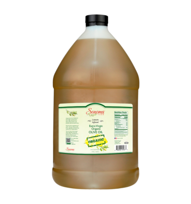 Infused Extra Virgin Olive Oil | <b>Lemon - Organic</b> | 1 Gallon / 3.8 Liter