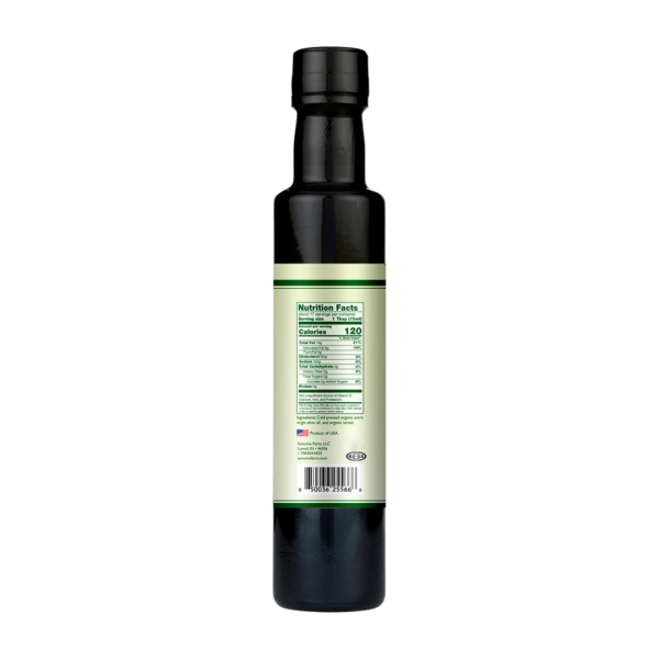Infused Extra Virgin Olive Oil | <b>Organic Lemon</b> | 250ml / 8.5 oz