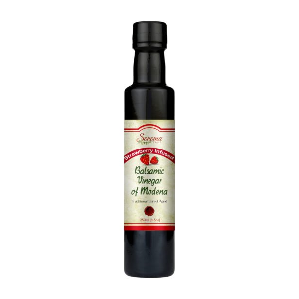 flavor-infused-balsamic-vinegar-Strawberry-250ml-front