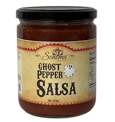 Ghost Pepper Salsa 16oz 454g