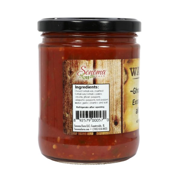 XX Ghost Pepper Salsa 16oz 454g