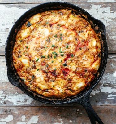 Giardiniera Frittata Recipe