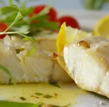 Halibut in Parchment Paper with Lime Infused Olive Oil and Fresh Cilantro Recipe