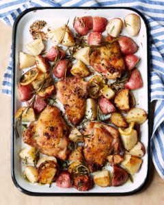 Honey Rosemary / Basil Olive Oil Chicken Recipe