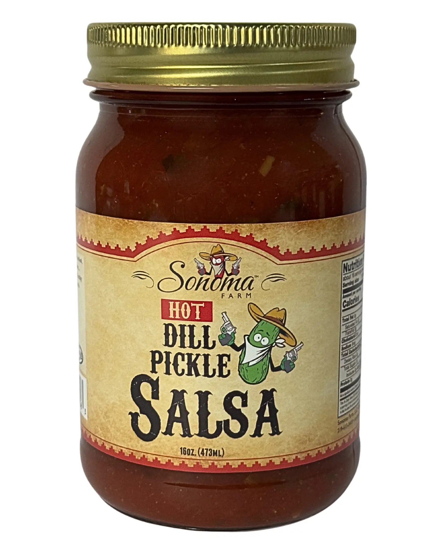 Hot Dill Pickle Salsa 443ml/16oz