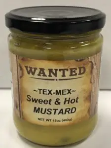 Mustard Tex-Mex Sweet Hot Jalapeno 16oz/227g