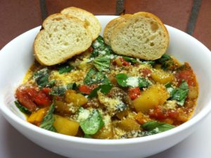 Italian Stew (Ciambotta) With Extra Virgin Olive Oil Recipe