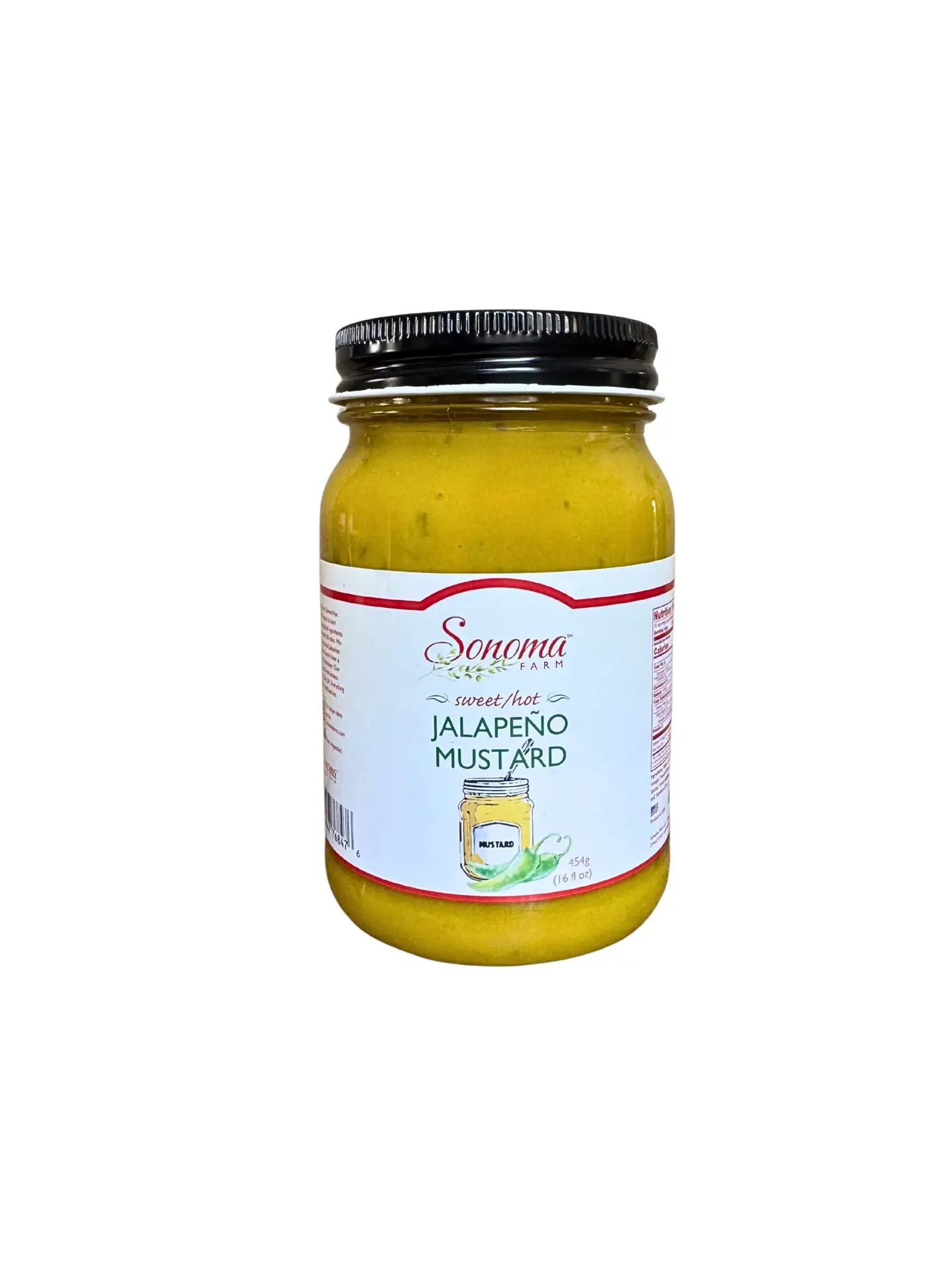 Mustard Tex-Mex Sweet Hot Jalapeno 16oz/227g