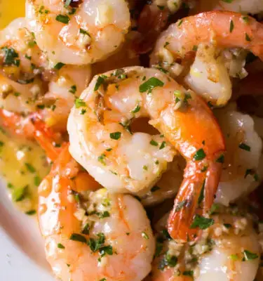 Lemon Infused Olive Oil Shrimp Recipe