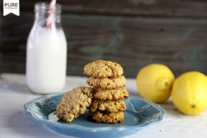 Lemon Olive Oil Oatmeal Cookies Recipe