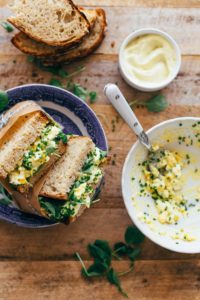 Muffuletta Egg Salad Sandwich Recipe
