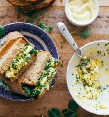 Muffuletta Egg Salad Sandwich Recipe
