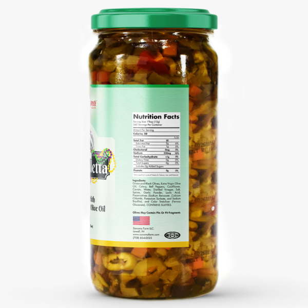 Muffuletta | <b>Hot</b> | Olive Salad | Multiple Sizes
