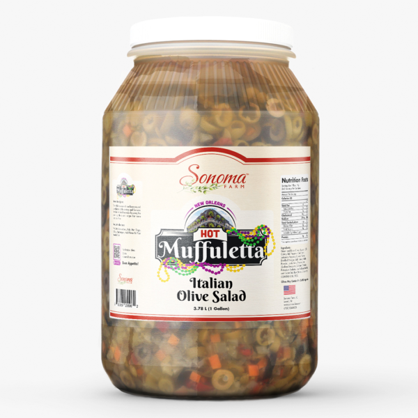 Muffuletta | <b>Hot</b> | Olive Salad | Multiple Sizes