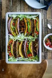 One Pan Taco Filling with Lime Olive Oil Recipe