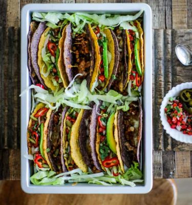 One Pan Taco Filling with Lime Olive Oil Recipe