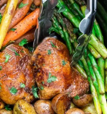 Oven-Roasted Chicken Rosemary / Basil Olive Oil with Potatoes Recipe