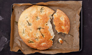 Potato Focaccia with Rosemary / Basil Infused Olive Oil Recipe