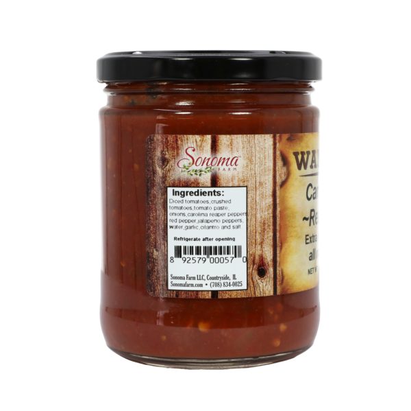 XXX Carolina Reaper Salsa 16oz/454g