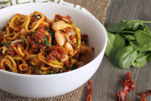 Red Wine Tomato Sauce with Garlic Olive Oil and Cannellini Beans Recipe