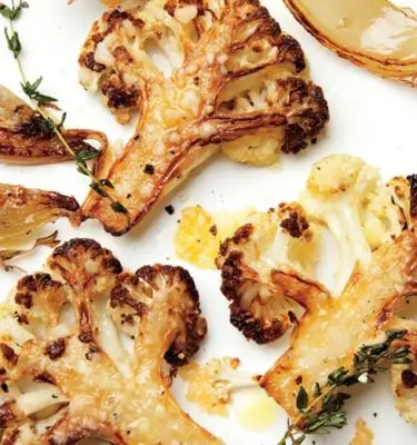 Roasted Cauliflower with Aged Balsamic and Parmesan Recipe