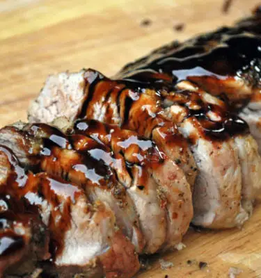 Roasted Pork Loin with Balsamic Recipe