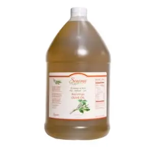 Infused Extra Virgin Olive Oil | <b>Rosemary / Basil</b> | 1 Gallon / 3.8 Liters