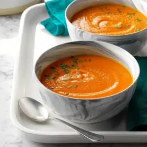 Sage / Rosemary Olive Oil Carrot Soup Recipe