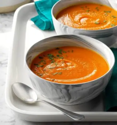 Sage / Rosemary Olive Oil Carrot Soup Recipe