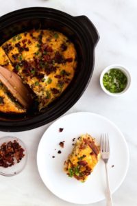 Slow Cooker Giardiniera Egg Breakfast Recipe