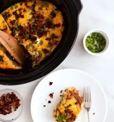 Slow Cooker Giardiniera Egg Breakfast Recipe