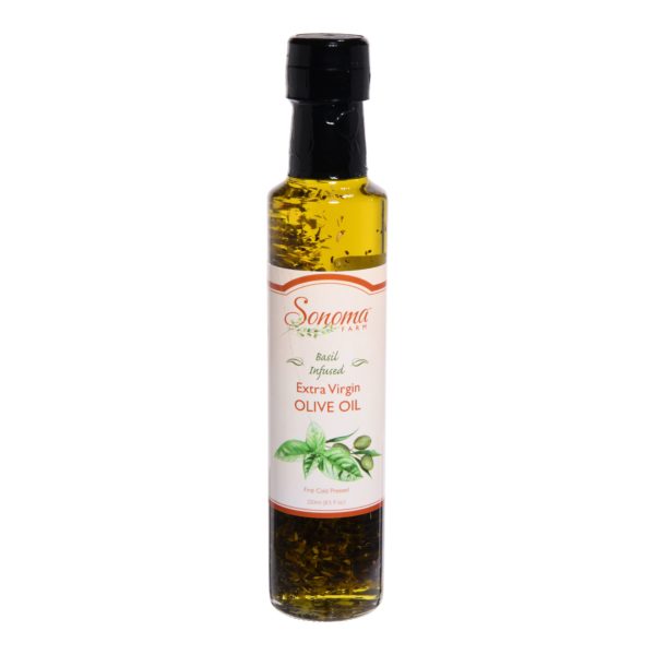 flavor-infused-extra-virgin-olive-oil-basil-250mL-front