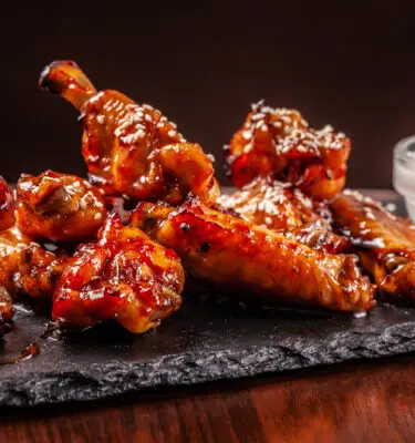 Blood Orange Infused Olive Oil Hot Wings Recipe